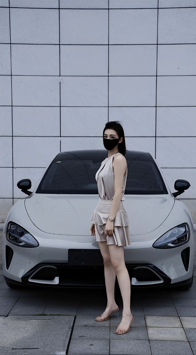 质量都这么高的吗？仙女也就长这样吧pg电子入口小米SU7的美女车主(图9)